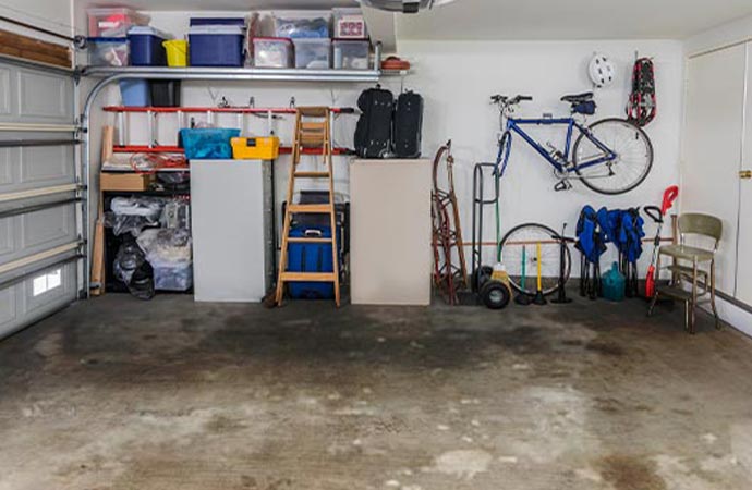 Garage Water Damage Restoration in Newtown & Brookfield, CT